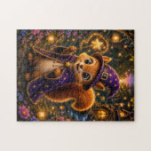 Magical Squirrel Wizard Jigsaw Puzzle Legpuzzel (Horizontaal)