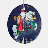 Magical St. Nicholas - Santa - SRF - Crice Orname Keramisch Ornament (Links)