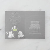 Magical Storybook White Kerstmis Feestdagen Kaart (Binnen)