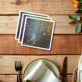 Magical String Lights Enchanted Forest Wedding Servet