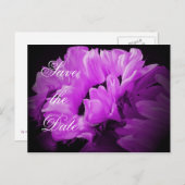 Magical Sunflower Save the Date Briefkaart (Voorkant / Achterkant)