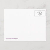 Magical Sunflower Save the Date Briefkaart (Achterkant)