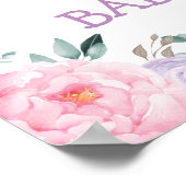 Magical Swan Princess Baby shower Welcome Poster (Hoek)