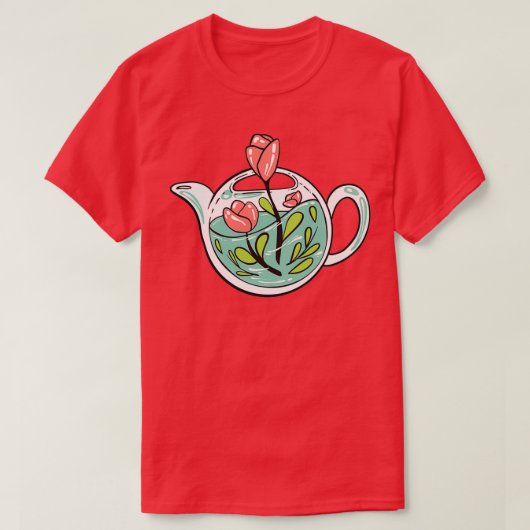 Magical Tea Pot T-shirt (Design voorkant)