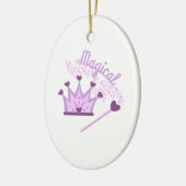 Magical Tiara Keramisch Ornament (Links)