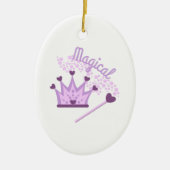 Magical Tiara Keramisch Ornament (Voorkant)