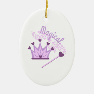 Magical Tiara Keramisch Ornament
