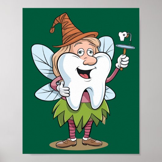 Magical Tooth Fairy Art Poster (Voorkant)