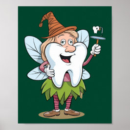 Magical Tooth Fairy Art Poster