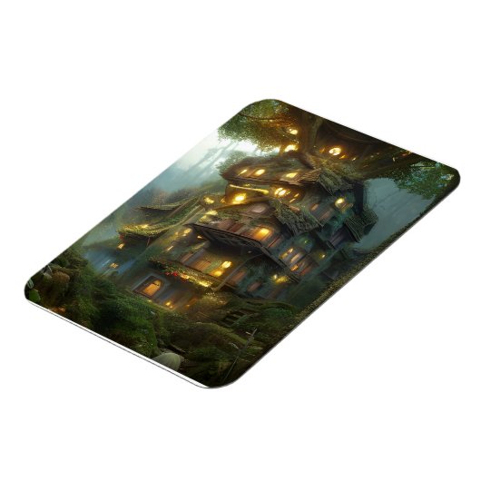 Magical Treehouse Colony Magneet (Linkerzijde)