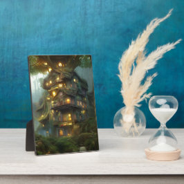 Magical Treehouse Colony Tabletop Fotoplaat