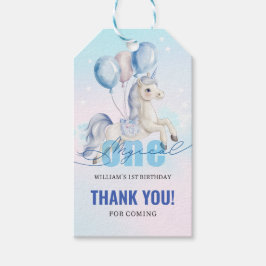 Magical Unicorn 1st Birthday Cadeaulabel