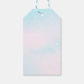 Magical Unicorn 1st Birthday Cadeaulabel (Achterkant)