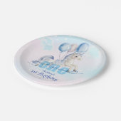 Magical Unicorn 1st Birthday Papieren Bordje (Gekanteld)