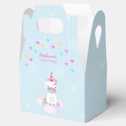 Magical Unicorn Bedankdoosjes (Geopend)