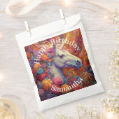 Magical Unicorn Birthday Party Bedankzakje (Geknipt)