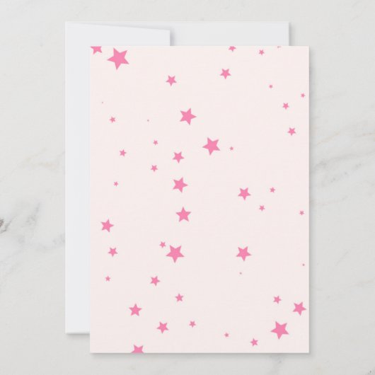 Magical Unicorn Birthday Party Kaart (Achterkant)