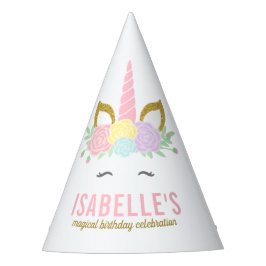 Magical Unicorn Birthday Party Pet Feesthoedjes