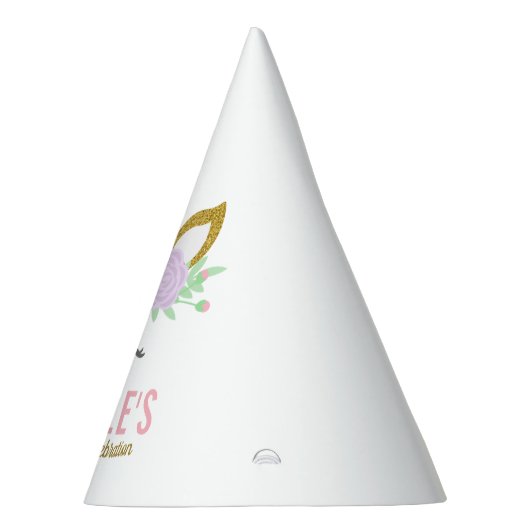 Magical Unicorn Birthday Party Pet Feesthoedjes (Rechts)