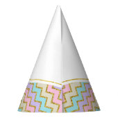 Magical Unicorn Birthday Party Pet Feesthoedjes (Achterkant)