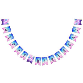 Magical Unicorn Birthday Party Vlaggetjes