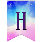 Magical Unicorn Birthday Party Vlaggetjes (Tweede vlag)