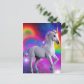 Magical Unicorn Briefkaart (Staand voorkant)
