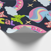 Magical Unicorn Cadeaupapier (Hoek)