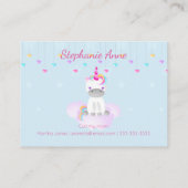 Magical Unicorn Contactkaartje (Achterkant)