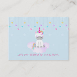 Magical Unicorn Contactkaartje