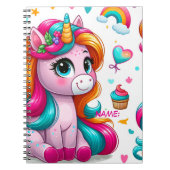 Magical Unicorn Drawing Journal Notitieboek (Voorkant)