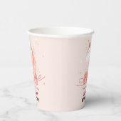 Magical Unicorn First Birthday Papieren Bekers (Rechts)