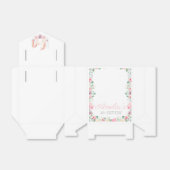 Magical Unicorn Flower Birthday Bedankdoosjes (Uitgevouwen)