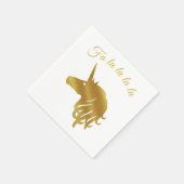 Magical Unicorn Holiday Napkin Servet (Hoek)