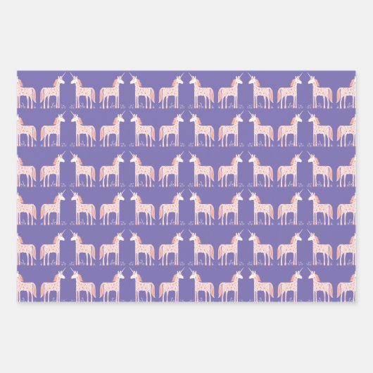 Magical Unicorn Inpakpapier Vel (Voorkant 2)