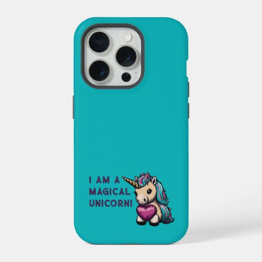Magical Unicorn iPhone Hoesje (Achterkant)