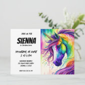 Magical Unicorn Kaart (Staand voorkant)