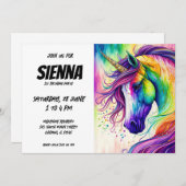 Magical Unicorn Kaart (Voorkant / Achterkant)