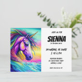 Magical Unicorn Kaart (Staand voorkant)