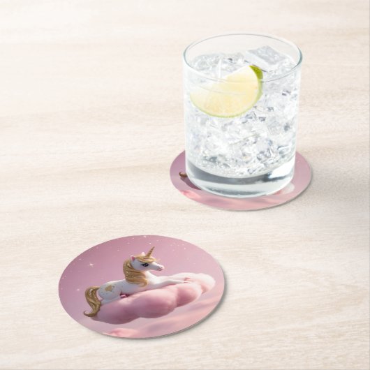 Magical Unicorn Kartonnen Onderzetters (Insitu)
