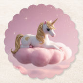 Magical Unicorn Kartonnen Onderzetters (Voorkant)