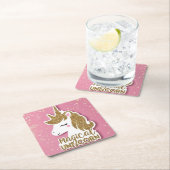 Magical Unicorn Kartonnen Onderzetters (Insitu)