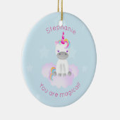 Magical Unicorn Keramisch Ornament (Rechts)