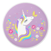 Magical Unicorn Keramische Knop (Voorkant)