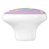 Magical Unicorn Keramische Knop (Zijkant)