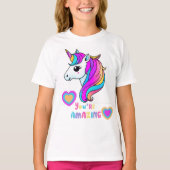 Magical Unicorn Kids T-Shirt (Voorkant)