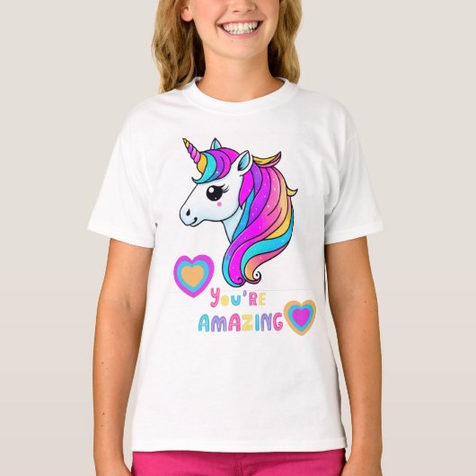 Magical Unicorn Kids T-Shirt (Voorkant)