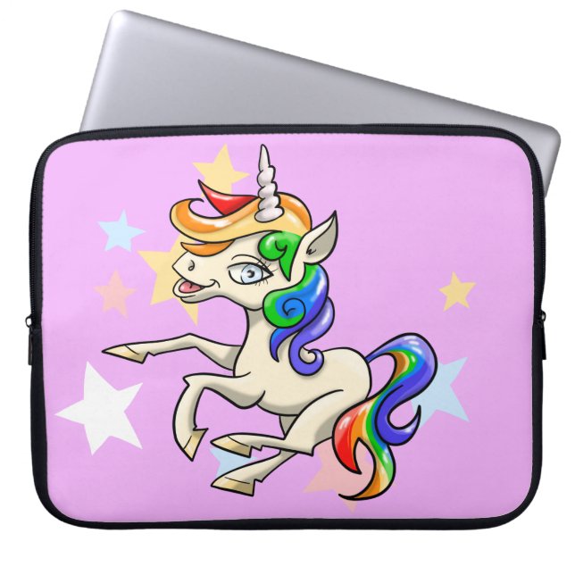 Magical Unicorn Laptop Sleeve (Voorkant)