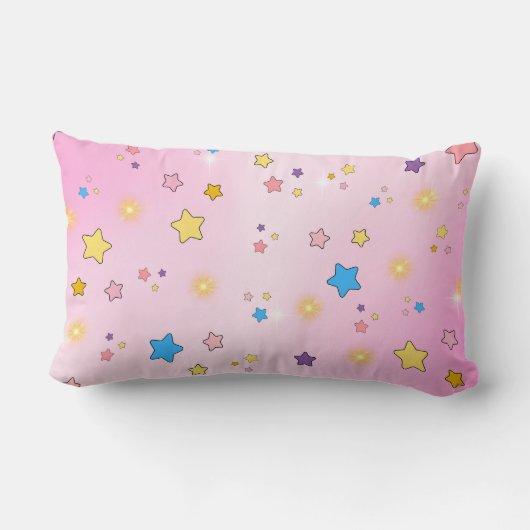 Magical Unicorn Lumbar Pillow Kussen (Achterkant)