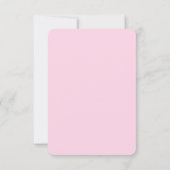 Magical Unicorn Mam & Baby Baby shower Save The Date (Achterkant)